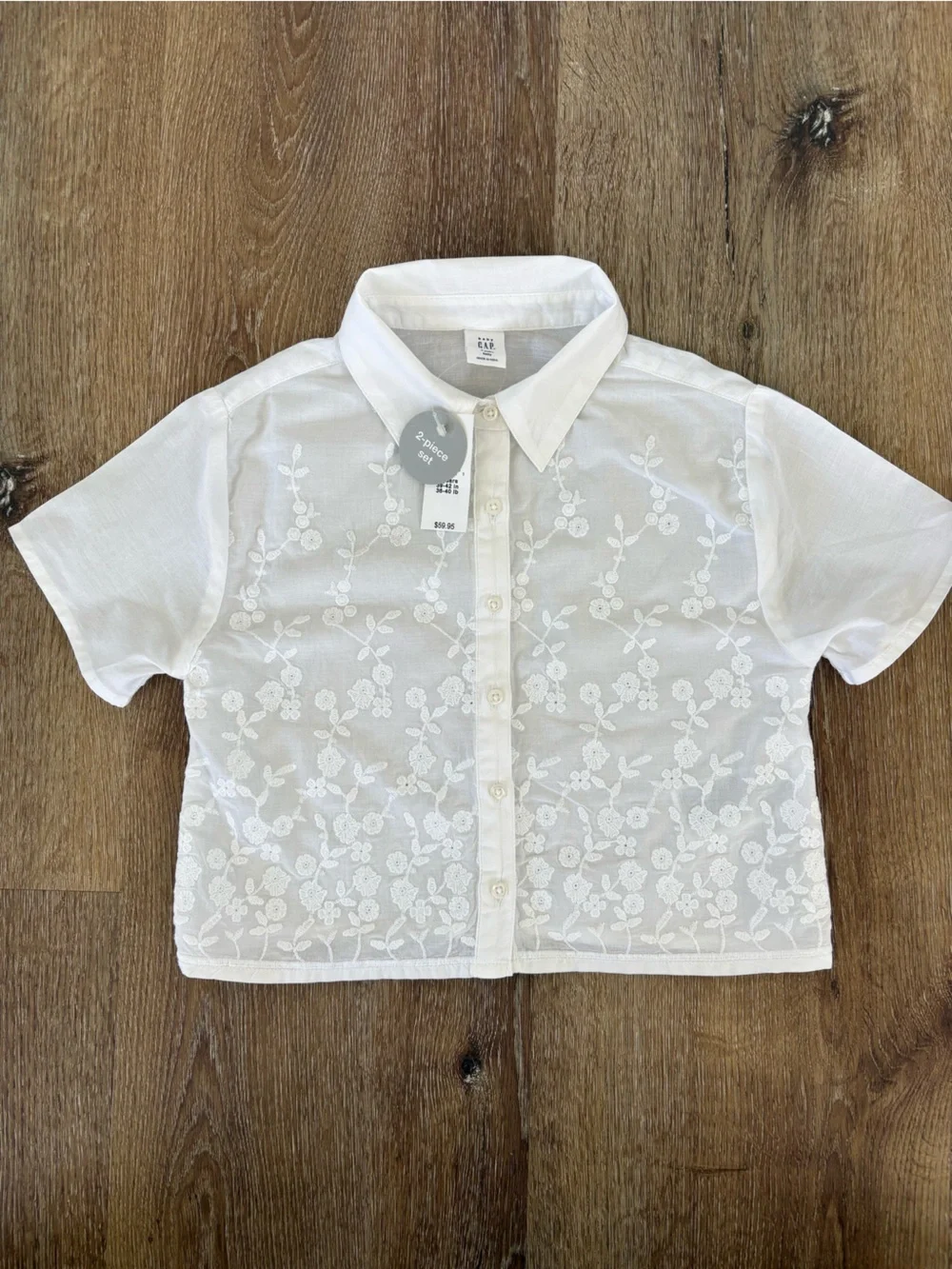 GAP embroidered eyelet